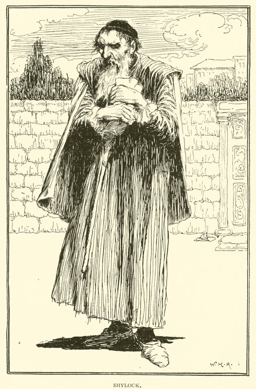 Shylock door William Heath Robinson
