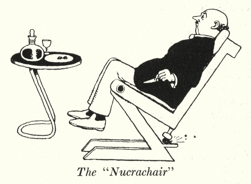 De "Nucrachair" door William Heath Robinson