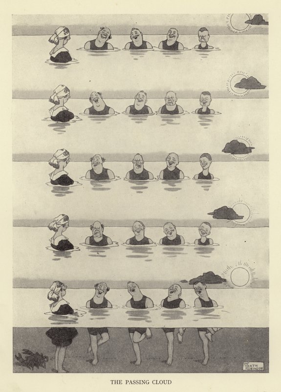 De voorbijgaande wolk door William Heath Robinson