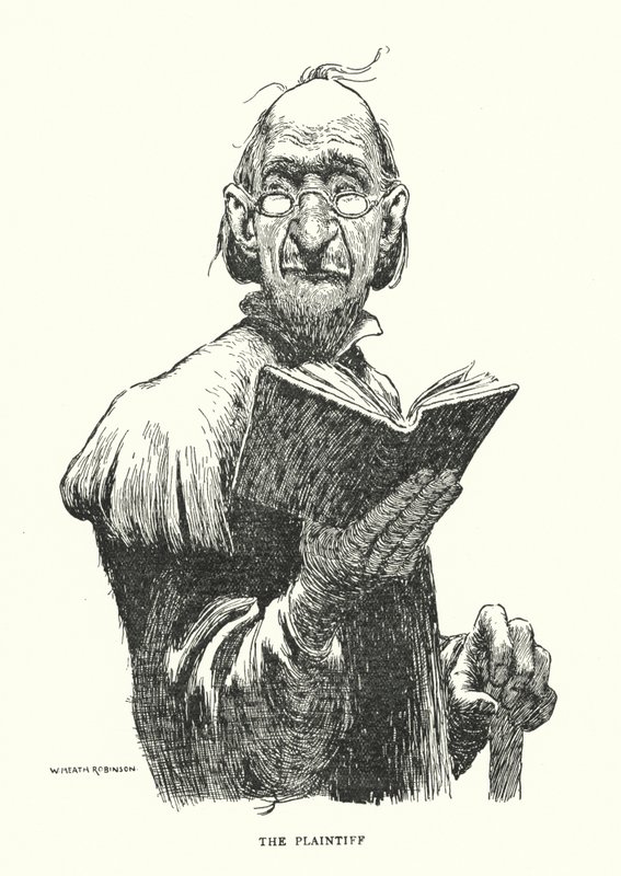 De eiser door William Heath Robinson