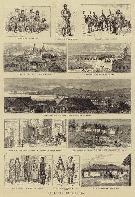 Schetsen in Siberië door William Henry James Boot