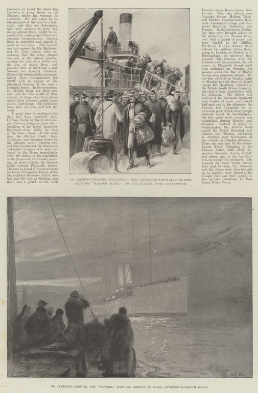 Dr Jameson in Londen door William Heysham Overend