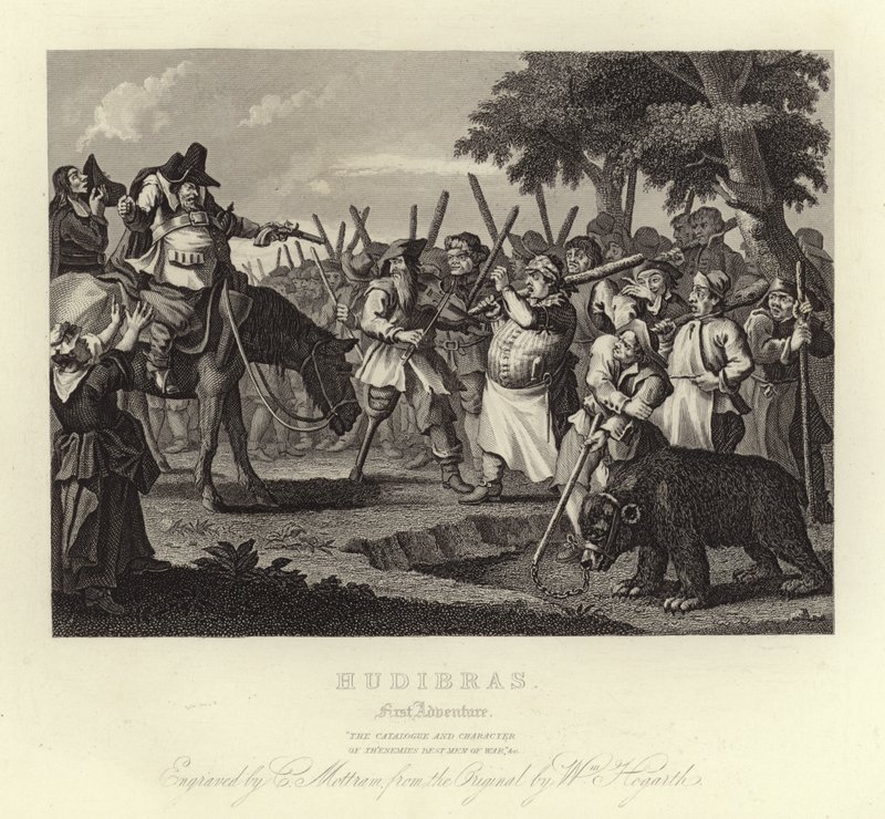 Hudibras door William Hogarth