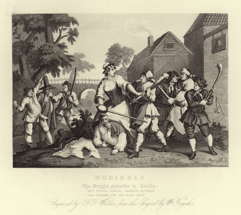 Hudibras door Samuel Butler door William Hogarth