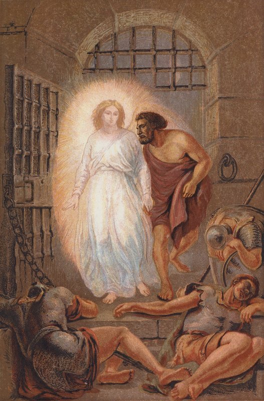 De bevrijding van St. Peter door William II Hilton