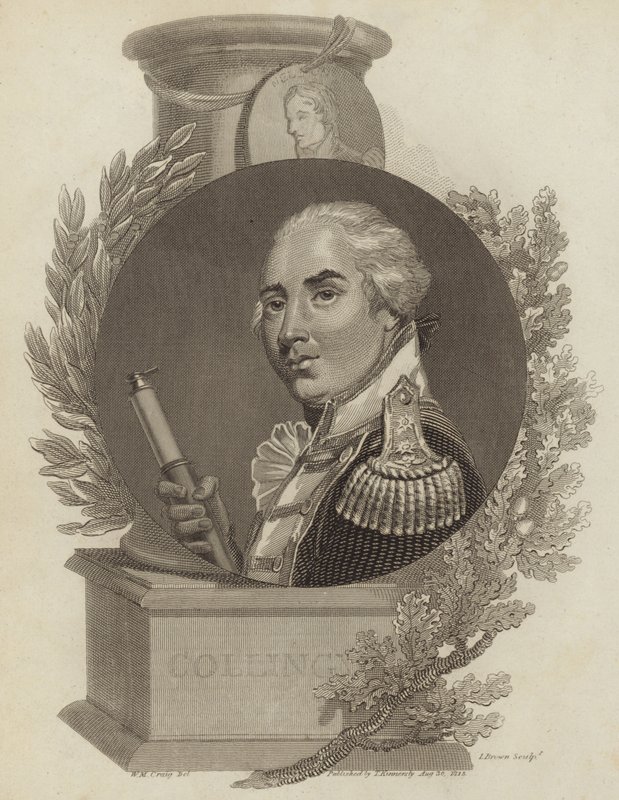 Admiraal Lord Collingwood door William Marshall Craig