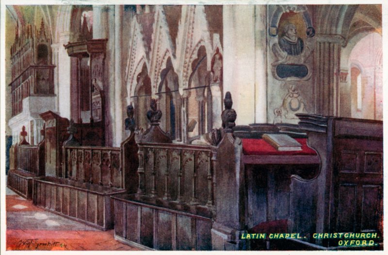 Latijnse Kapel, Christchurch Oxford door William Matthison