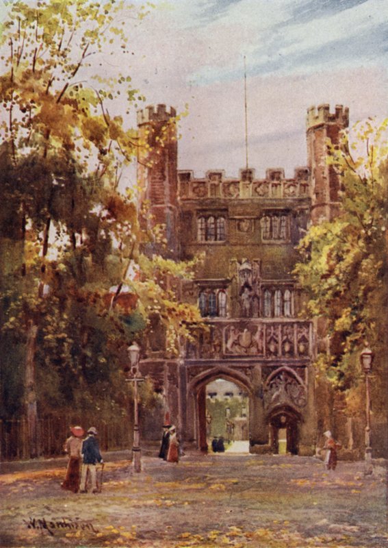 De Poort van Trinity College door William Matthison