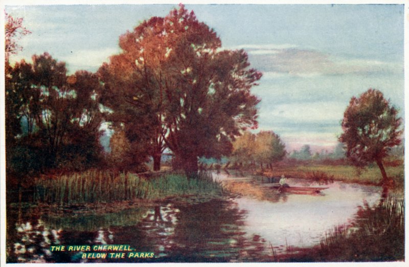 De Rivier Cherwell, onder de Parken door William Matthison