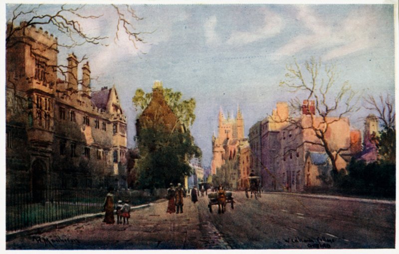 Wadham College door William Matthison