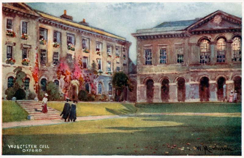 Worcester College door William Matthison
