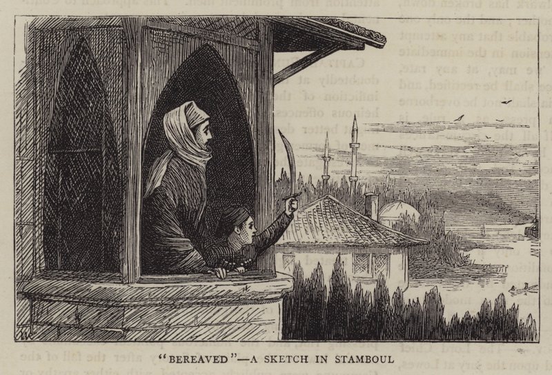 Verweesd, een schets in Stamboul door William Ralston