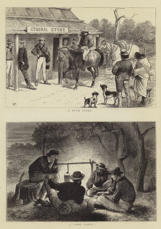 Bush Leven in Queensland door William Ralston