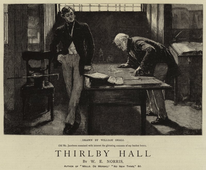 Thirlby Hall door William Small