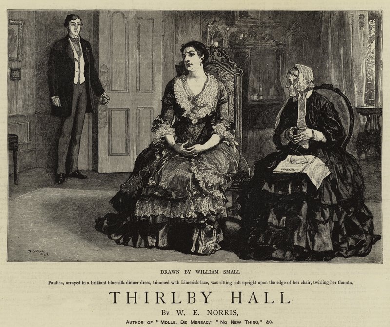 Thirlby Hall door William Small