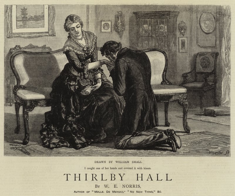 Thirlby Hall door William Small