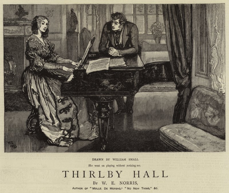Thirlby Hall door William Small