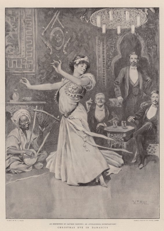 Kerstavond in Damascus door William T. Maud