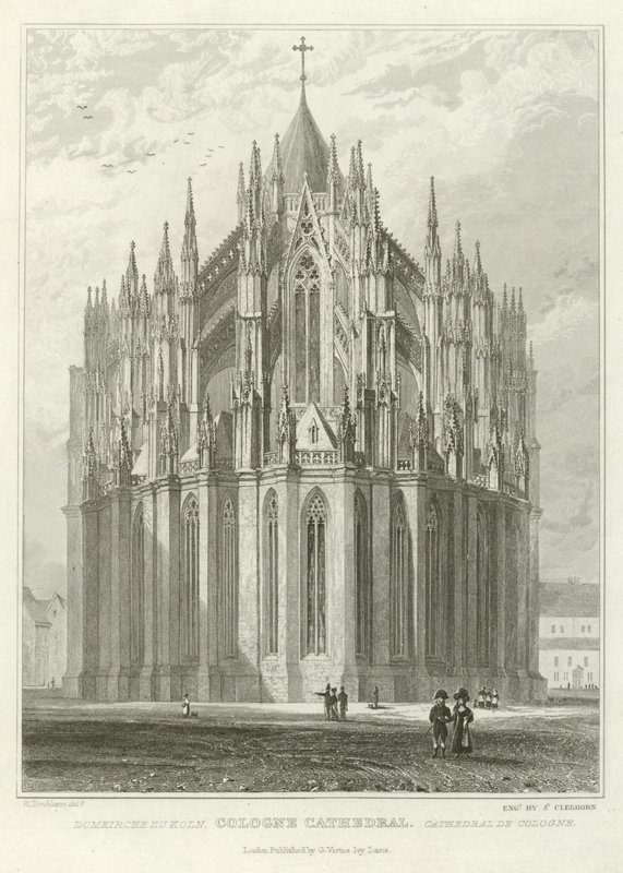 Dom van Keulen door William Tombleson