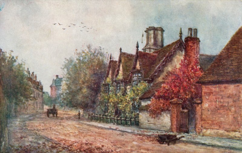 Halls Croft Old Town door William W. Quatremain