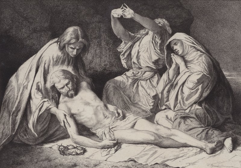 Jozef van Arimathea door after Albert Robida