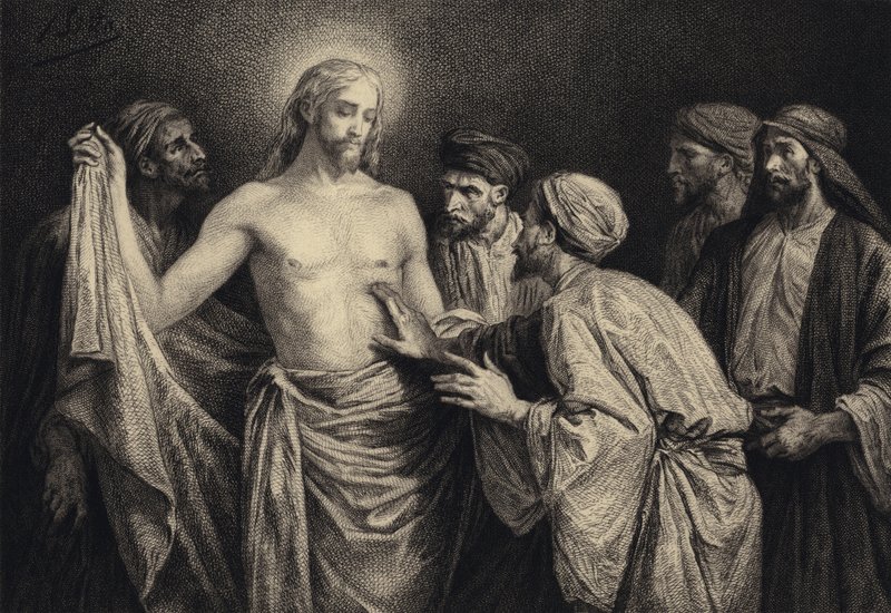 Sint Thomas door after Albert Robida