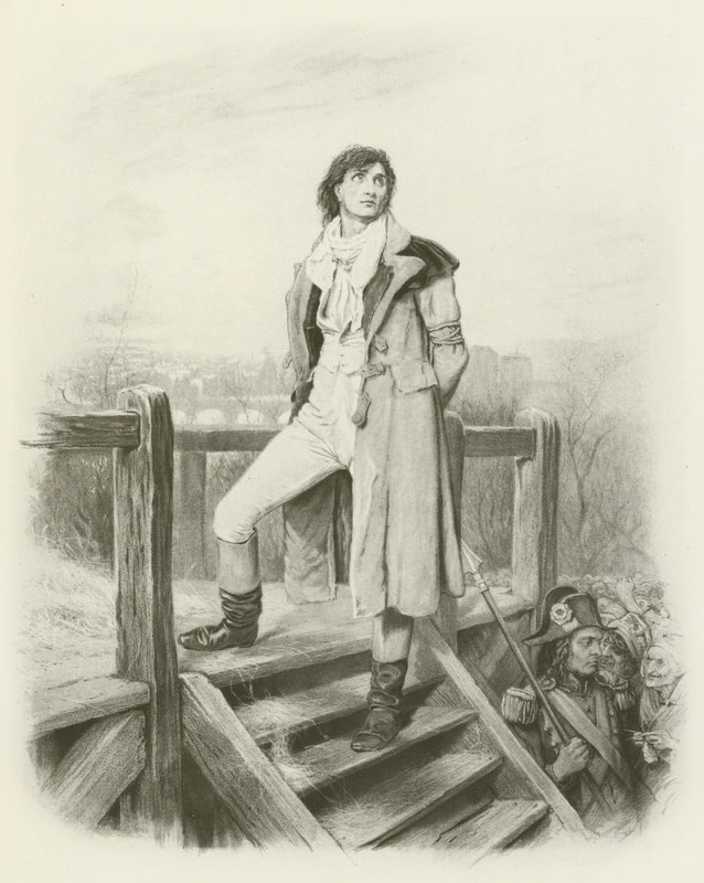 Sidney Carton door after Frederick Barnard