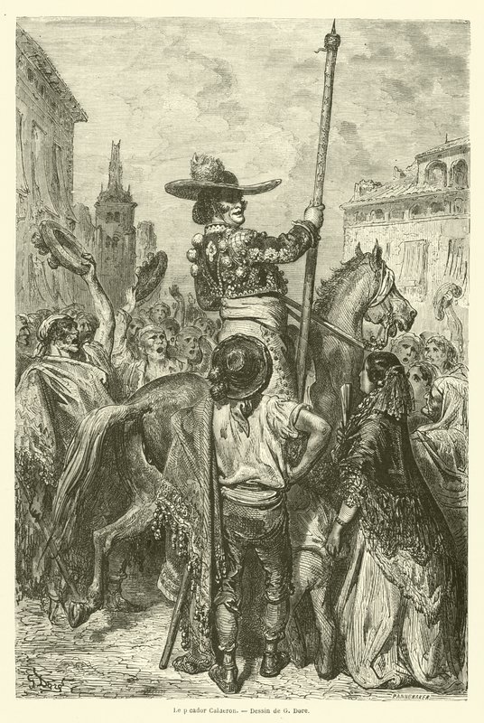 De picador Calderon door Gustave after Dore