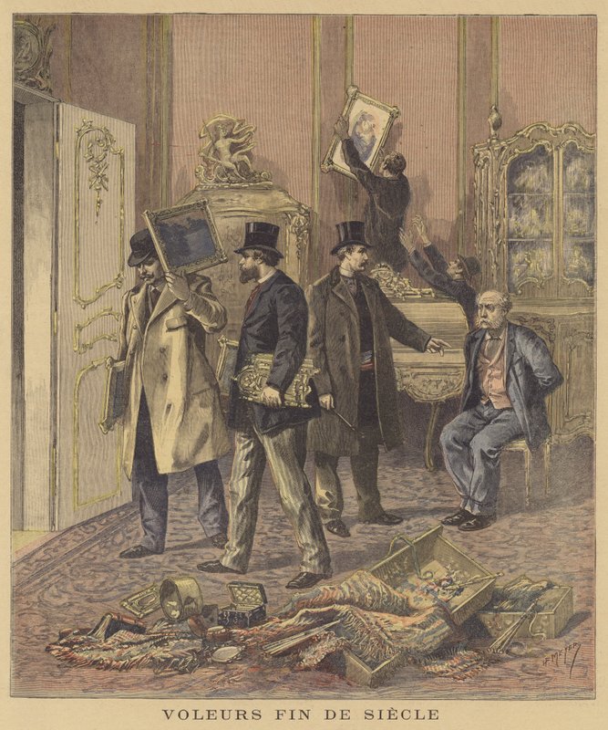 Een gedurfde overval door after Henri Meyer