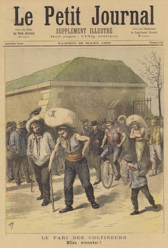 Uitdaging van de lastdragers door after Henri Meyer