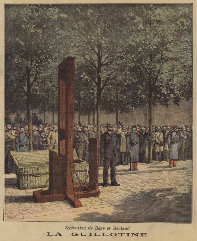 Executie van Dore en Berland door after Henri Meyer
