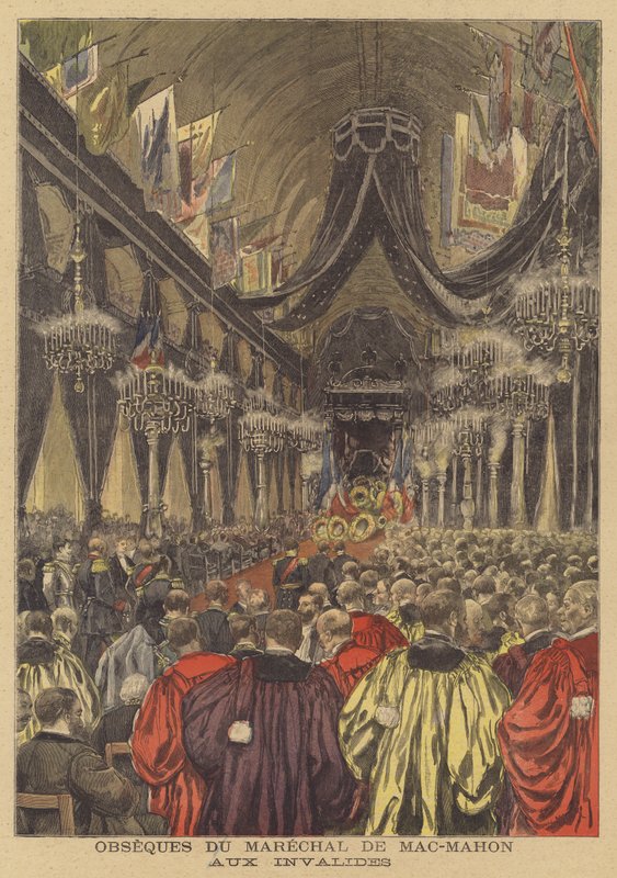 Begrafenis van maarschalk MacMahon door after Henri Meyer