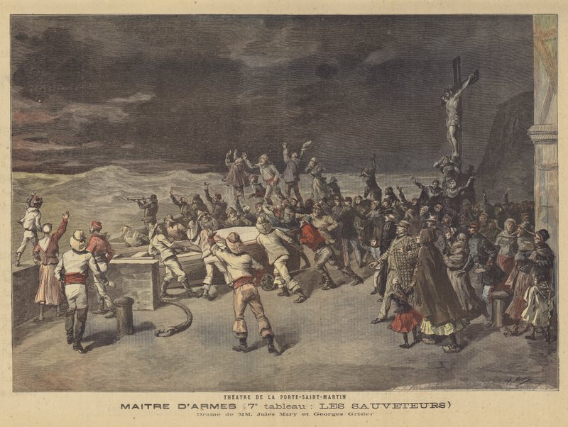 Scène uit Le Maitre d