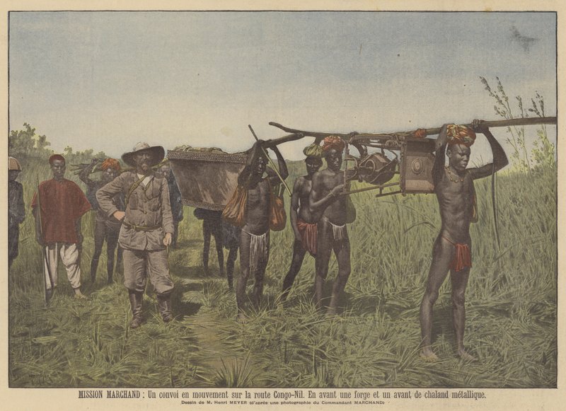 De Marchand Missie door after Henri Meyer