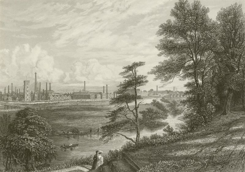 Burton upon Trent door Henry after Warren