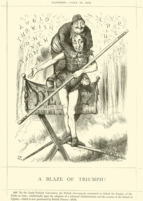 Een Triomfantelijke Gloed! door after John Tenniel