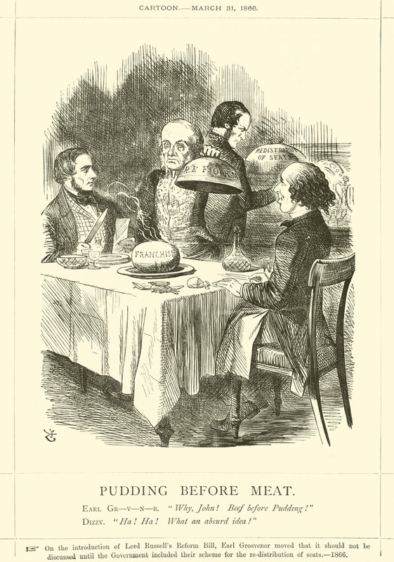 Pudding voor Vlees door after John Tenniel