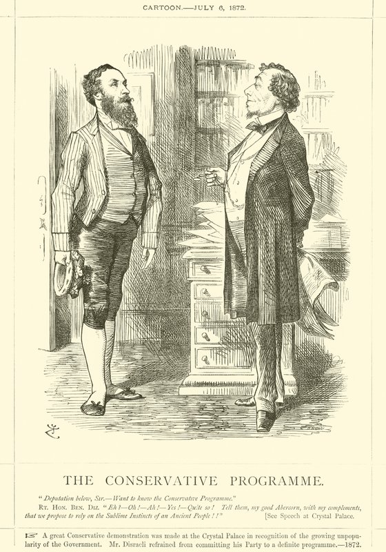 Het Conservatieve Programma door after John Tenniel