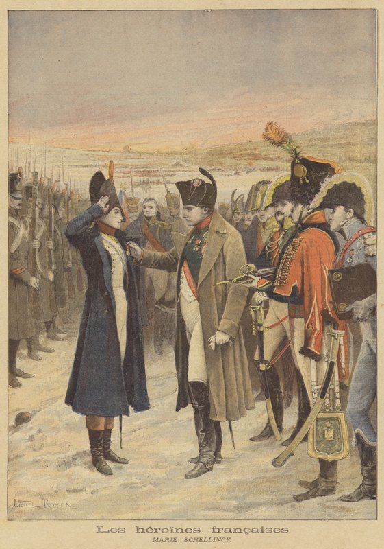 Franse heldinnen: Marie Schellinck door after Lionel Royer