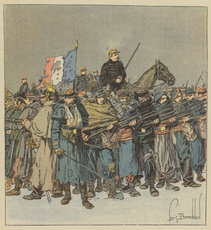 Ze hebben de eer gered! door after Louis Charles Bombled