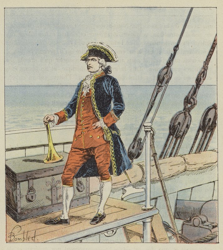 De baljuw van Suffren door after Louis Charles Bombled