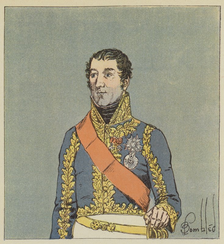 Maarschalk Mortier door after Louis Charles Bombled