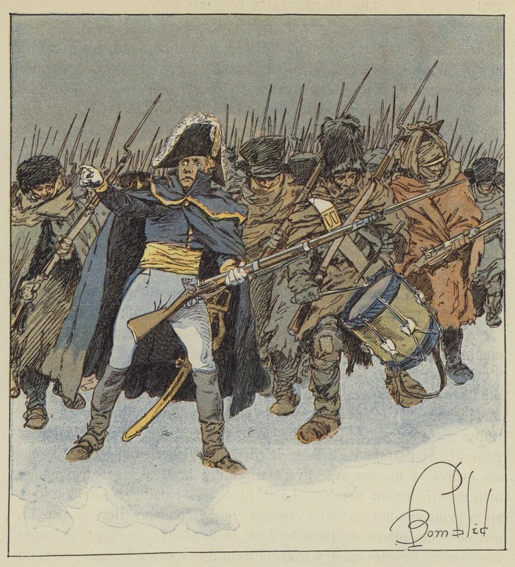 Maarschalk Ney door after Louis Charles Bombled