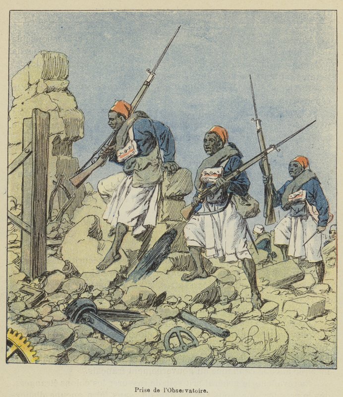 Inname van het Observatorium door after Louis Charles Bombled
