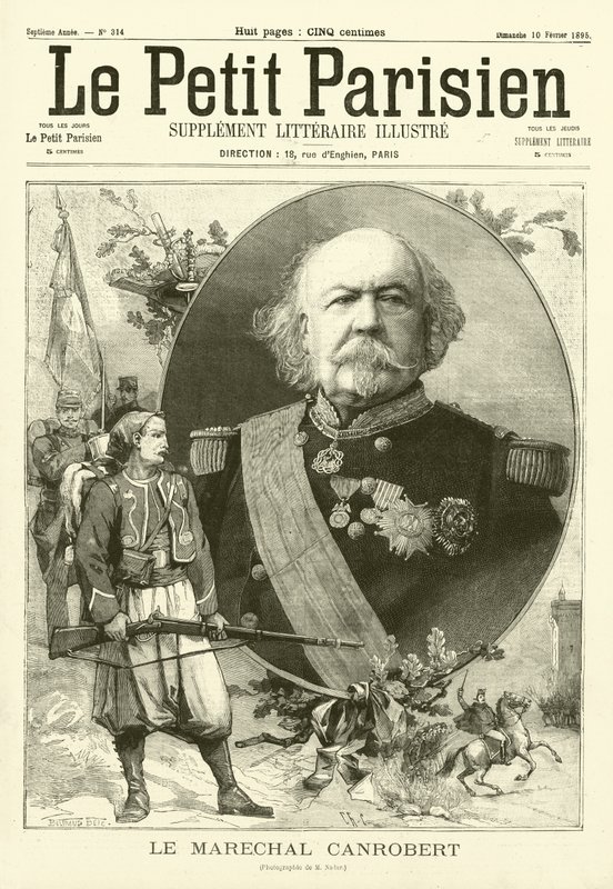 Maarschalk Canrobert, Franse soldaat door after Nadar