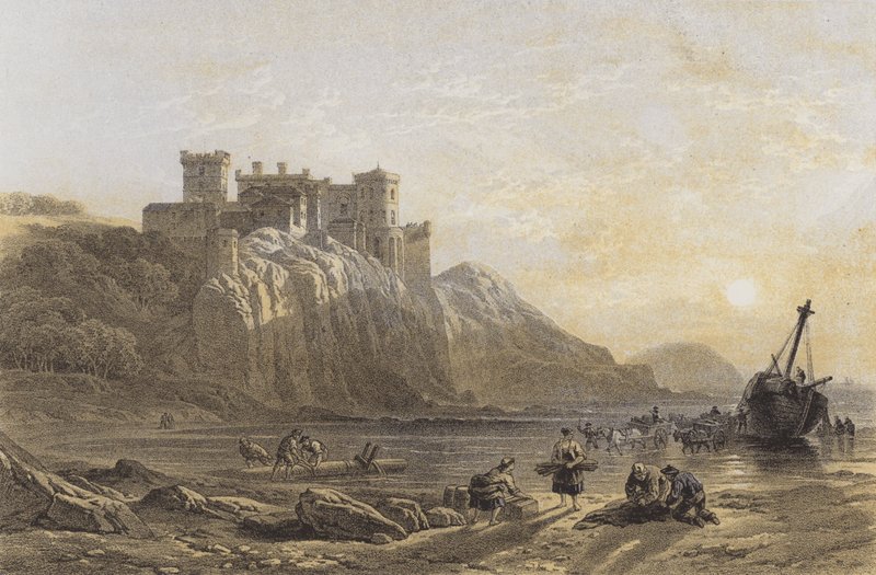 Culzean Kasteel door after William Leighton Leitch