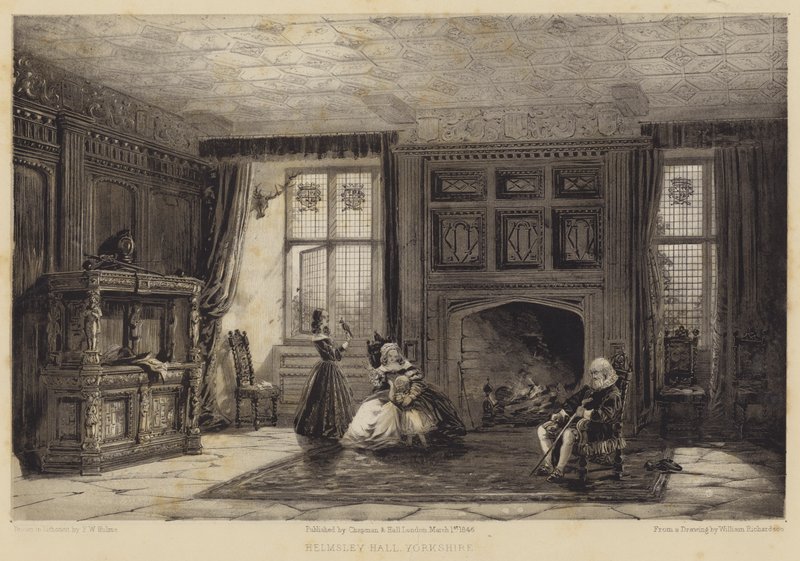 Helmsley Hall, Yorkshire door after William Richardson